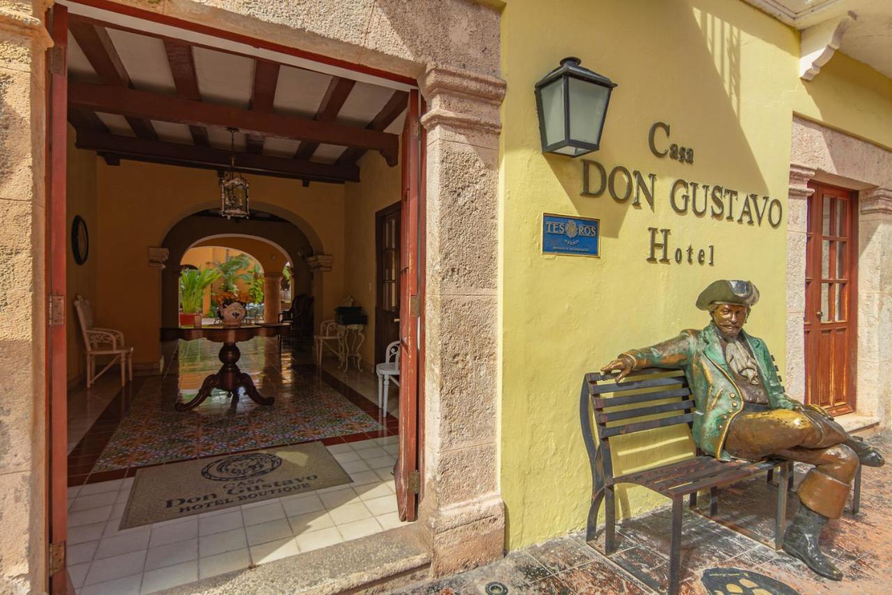 Hotel Boutique Casa Don Gustavo, Campeche Ngoại thất bức ảnh